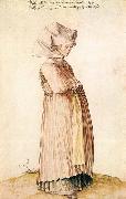 Albrecht Durer, Nuremberg Woman Dressed for Church